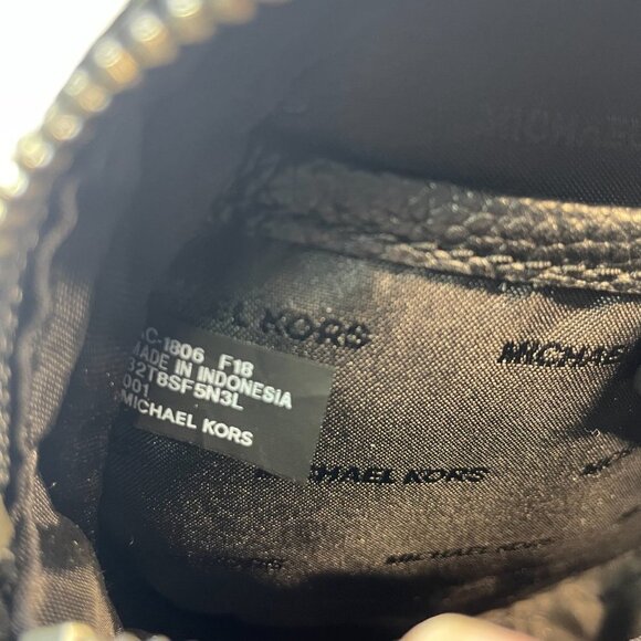 Michael Kors Pebble Leather Circle Canteen Crossbody - Picture 4 of 7